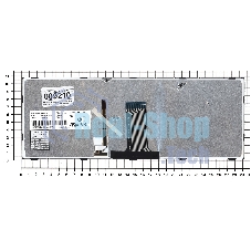 Клавиатура для ноутбука Lenovo Flex 2-14 G40-30 G40-70 черная с черной рамкой с подсветкой