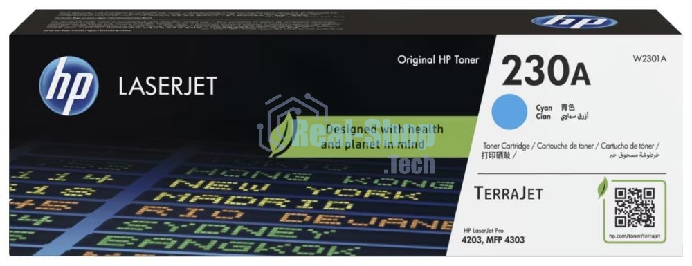 Картридж лазерный HP 230A Cyan Original LaserJet Toner Cartridge