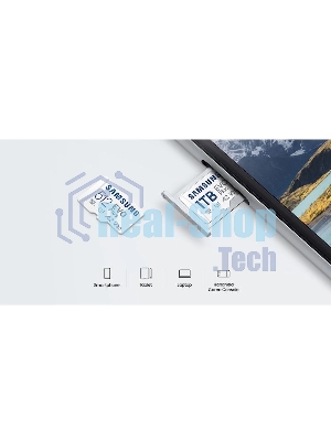 Флеш карта microSDXC 512Gb Samsung MB-MC512SA/EU EVO Plus + adapter