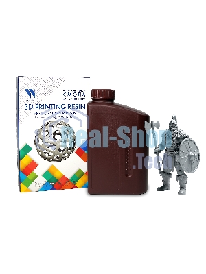 Фотополимерная смола NVPrint Standard Resin Grey для 3D печати; 1 кг/бут
