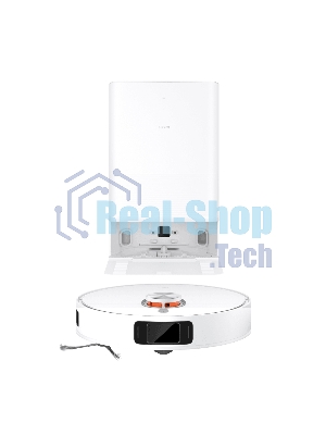 Робот-пылесос Xiaomi Robot Vacuum X20 Pro EU D102GL белый, 5200 мAч Li-Ion, уборка влажная/сухая, пылесборник контейнер 0.29 л