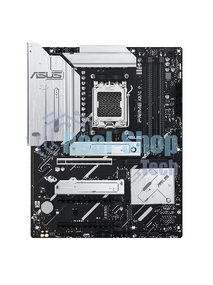 Материнская плата ASUS PRIME X870-P, AM5, AMD X870, 4xDDR5, 2xSATA, 4xM.2, 1xPCI-E 5.0 x16, 1xPCI-E 4.0 x16, 1xPCI-E x1, 1xHDMI, 2xUSB Type-C, 1x2.5Gb LAN, 4xUSB-A 3.2 Gen 1, 1xUSB 3.2 Gen 2, 3x3.5 мм, 7.1, ATX