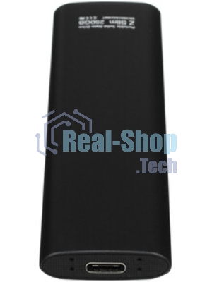 Внешний SSD Netac Z SLIM, 250 Gb, USB 3.2 Gen 2 Type-C, R/W 550/480, черный