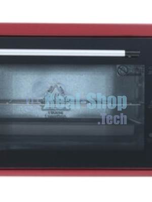 Электрическая плита Kraft КF-MO3804KR красный Мощность 1500(Вт),Объем 38(Л),Напряжение 220-240(В),Максимальная температура 320(°С),Внутренняя подсветка,Конвекция,Таймер отключения 90(Мин)