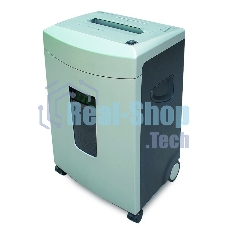 Шредер Office Kit S220 3.9 (секр.Р-2)/ленты/25лист./32лтр./скрепки/скобы/пл.карты/CD