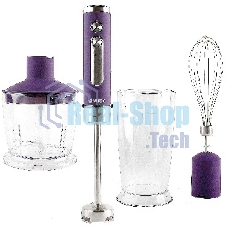 Блендер погружной Vitek VT-3408, 800Вт, фиолетовый