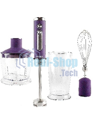 Блендер погружной Vitek VT-3408, 800Вт, фиолетовый