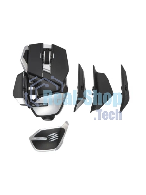 Мышь беспроводная/проводная Mad Catz R.A.T. DWS черный, 16000 dpi, радиоканал, Bluetooth, USB, кнопки - 14