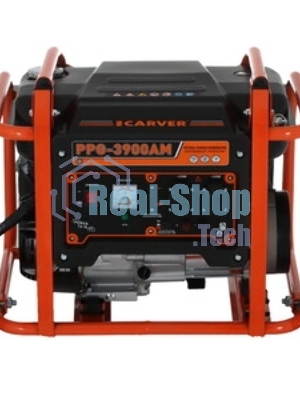 Электрогенератор бензиновый Carver PPG-3900АM, 3 кВт, 95 дБ, 51 кг