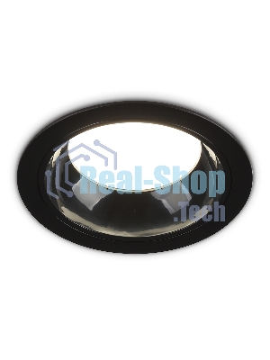 Светильник Ambrella light TN52336 SBK/GBK черный песок/черный глянец GX53 max 12W D115*25