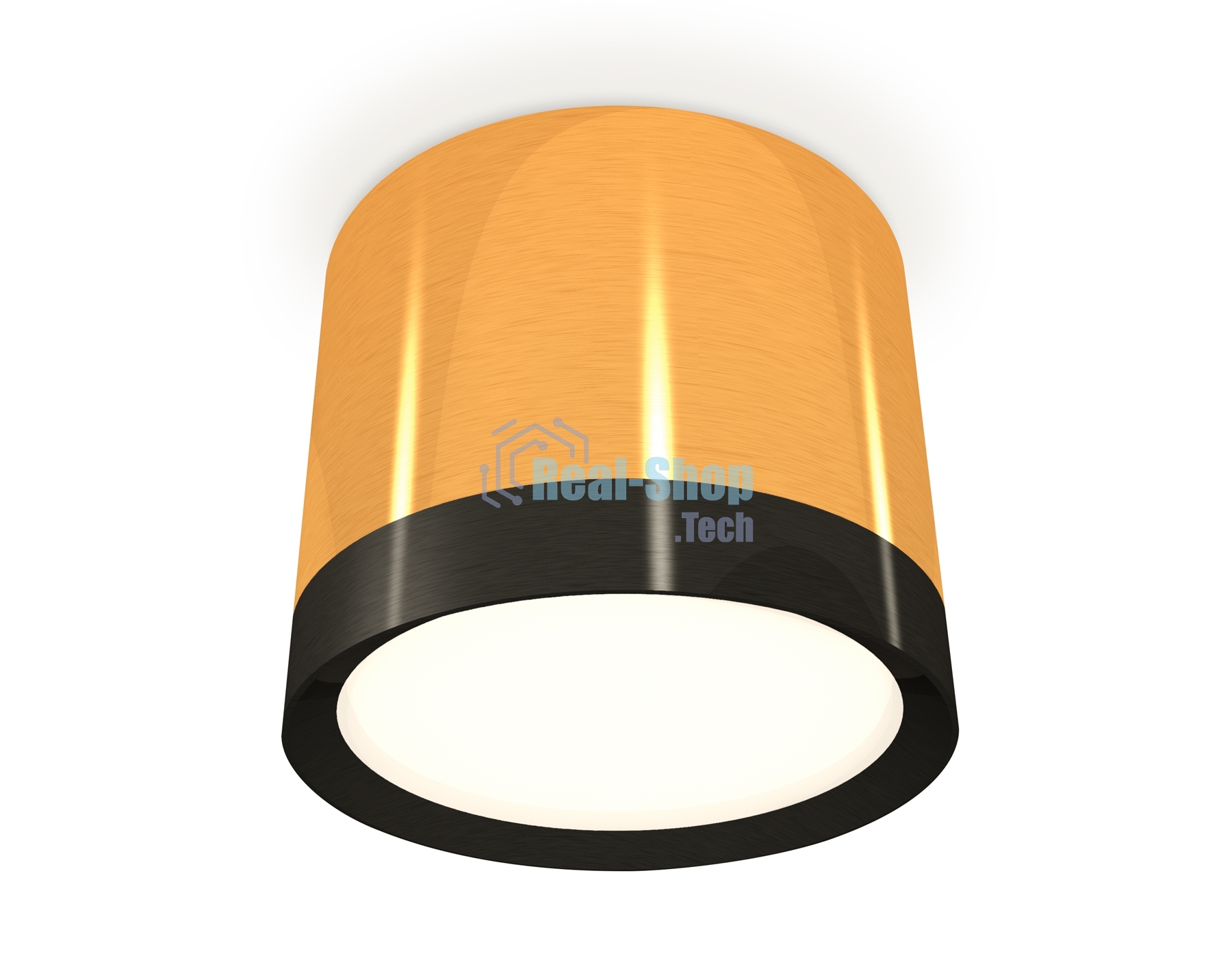 Светильник Ambrella Light XS8121001 PYG/PBK золото желтое полированное/черный полированный GX53 (C8121, N8113)