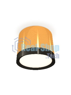 Светильник Ambrella Light XS8121001 PYG/PBK золото желтое полированное/черный полированный GX53 (C8121, N8113)