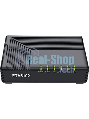 Шлюз IP Flyingvoice FTA5102E2 черный