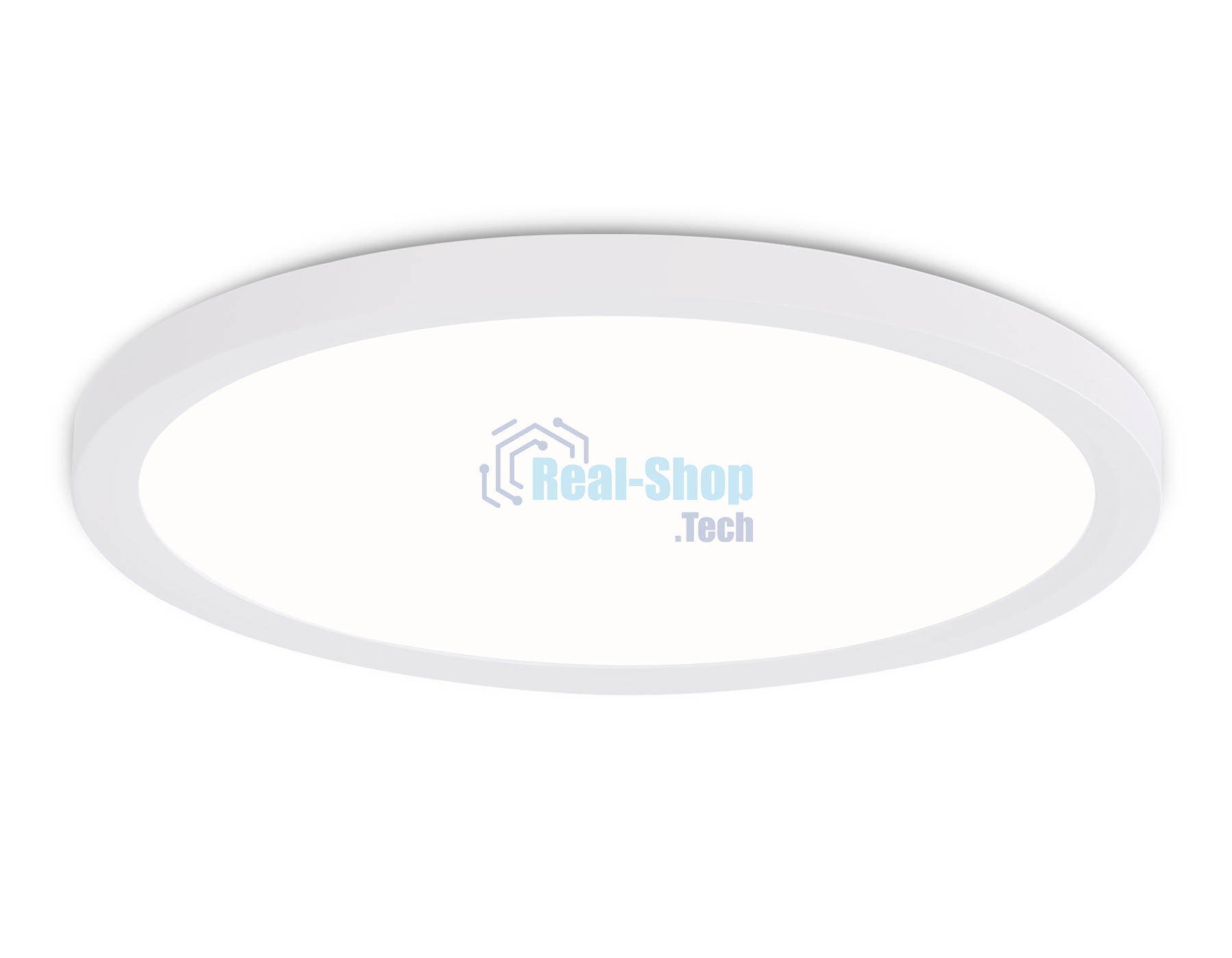 Светильник светодиодный ультратонкий Ambrella light FZ1907 WH белый IP54 35W 3000K-6500K CCT-переключатель D450*25 (Без ПДУ)