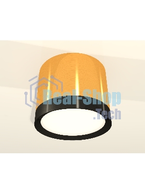 Светильник Ambrella Light XS8121001 PYG/PBK золото желтое полированное/черный полированный GX53 (C8121, N8113)