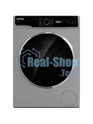 Стиральная машина Korting KWM 53LS1278 S серебристый, загрузка фронтальная 6кг, 1200 об/мин., класс: A+++