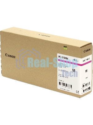 Картридж струйный Canon PFI-1700 (0777C001) пурпурный, 700 мл., для imagePROGRAF Pro-2000, Pro-4000, Pro-4000S, Pro-6000S
