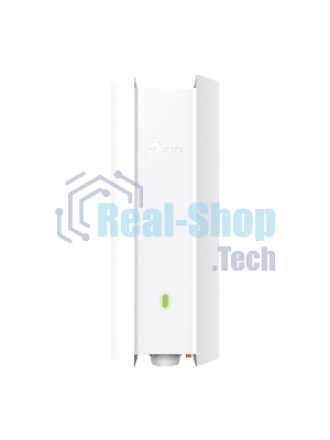 Двухдиапазонная точка доступа TP-Link EAP623-Outdoor HD, для улицы и помещений с поддержкой Wi-Fi 6 AX1800, 1 гиг. порт RJ45, 802.3af/at, Passive PoE (48 В, 0,5 А), IP67