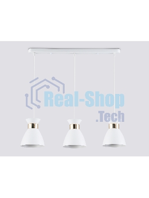 Светильник Ambrella light TR8466/3 WH/FGD белый/золото E27/3 max 60W 550*135*1000