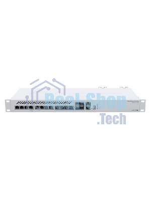 Маршрутизатор MikroTik CRS312-4C+8XG-RM Cloud Router Switch 8х 1G/2.5G/5G/10G RJ45, 4х 10G RJ45/SFP+ with RouterOS L5, 1U rackmount enclosure