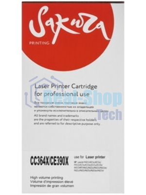 Картридж лазерный Sakura CC364X/CE390X для HP LaserJet 4014/P4014dn/P4014n/P4015dn/P4015/4015n/4015tn/P4515/4515n/4515tn/4515x/4515fx, M4555MFP/M601/M601n/M602n/M602dn/M602x/M603/M603n/M603dn/M603xh, черный, 24000 к.