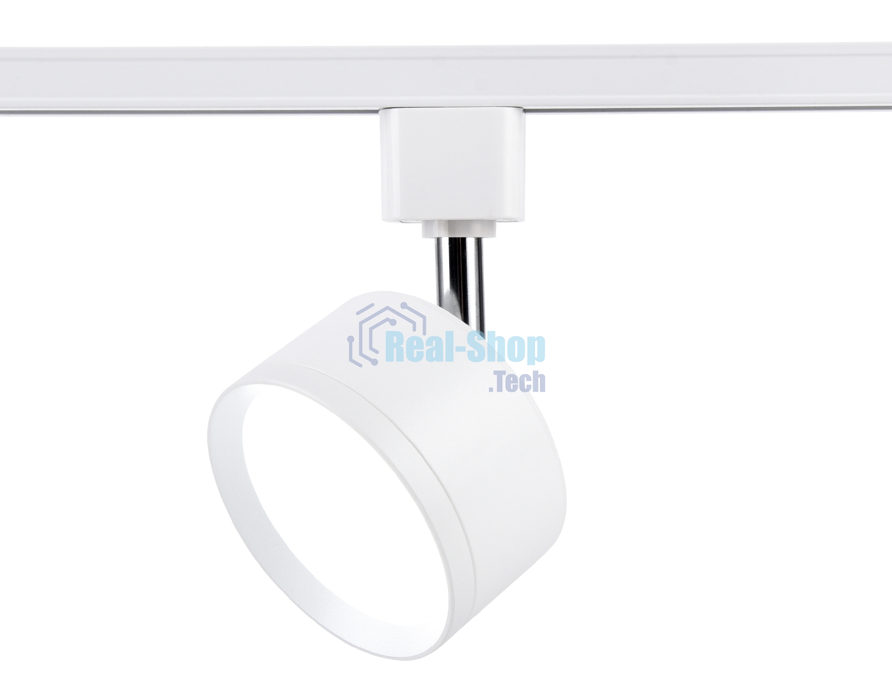 Трековый однофазный светильник Ambrella light GL5356 WH белый GX53 max 12W