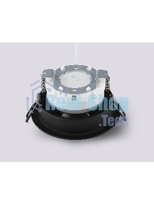 Светильник Ambrella light TN52336 SBK/GBK черный песок/черный глянец GX53 max 12W D115*25