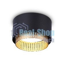Светильник Ambrella light TN71275 BK/GD черный/золото GX53 max 12W D95*62