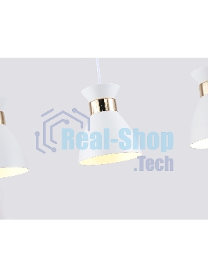 Светильник Ambrella light TR8466/3 WH/FGD белый/золото E27/3 max 60W 550*135*1000