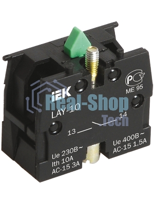 Блок контактный 1р для LAY5 IEK BDK11