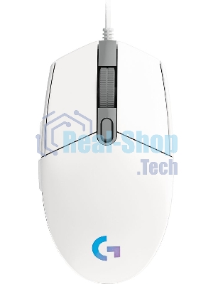 Мышь проводная Logitech G102 LIGHTSYNC белый, 8000 dpi, USB, кнопки - 6