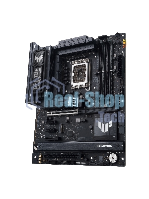 Материнская плата ASUS TUF GAMING Z890-PLUS WIFI, LGA 1851, Intel Z890, 4xDDR5, 4xSATA, 4xM.2, 1xPCIe 5.0 x16, 1xPCIe 4.0 x4, 1xDP, 1xHDMI, 1xUSB-C 3.2 Gen 2x2, 1xUSB-C Thunderbolt 4, 1x 2.5Gb LAN, 3xUSB-A 3.2 Gen 1, 3xUSB-A 3.2 Gen 2, 5x3.5 мм, 1xWi-Fi 7, ATX