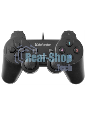 Геймпад Defender Omega USB, Проводной геймпад, 12 кнопок, 2 стика