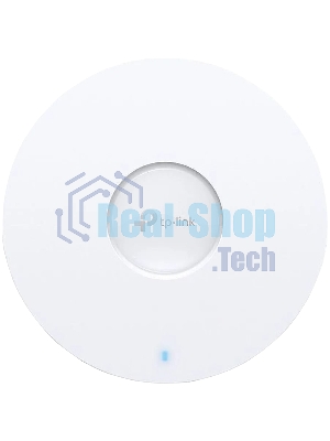 Потолочная точка доступа TP-Link EAP653 AX3000 Ceiling Mount Dual-Band Wi-Fi 6 Access Point, 1 1Gbps RJ45 Port, 574Mbps at2.4 GHz + 2402 Mbps at 5 GHz, 802.3at POE, 2 Internal Antennas