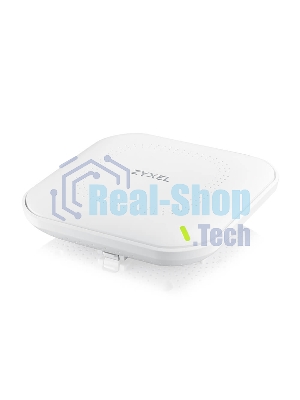 Точка доступа Zyxel NebulaFlex NWA90AX PRO, WiFi 6, 802.11a/b/g/n/ac/ax (2,4 и 5 ГГц), MU-MIMO, антенны 3x3, до 575+2400 Мбит/с, 1xLAN 2.5GE, PoE, защита от 4G/5G, БП в комплекте