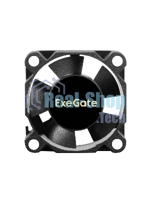 Вентилятор для корпуса ExeGate ExtraSilent ES03010S3P-5 черный, 30 мм, 8500 об/мин, 24 дБ, 3 pin