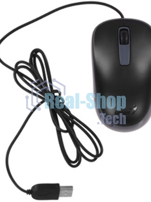 Мышь Проводная Genius DX-125S Black+Grey