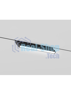 Трековый светильник GL2350 BK черный IP20 10W 3CCT 3000/4200/6400K 48V 200*10*73