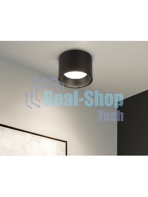 Светильник Ambrella light TN52885 SBK черный песок GX53 max 12W D97*70