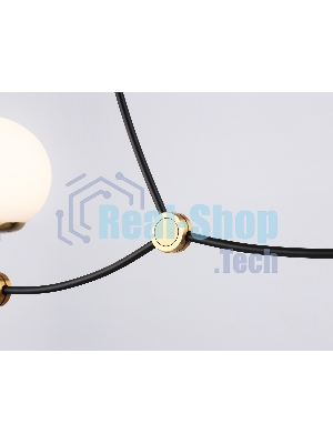 Светитльник Ambrella Light TR2568/3 BK/SB черный/бронза E27/3 max 60W 1130*150*540