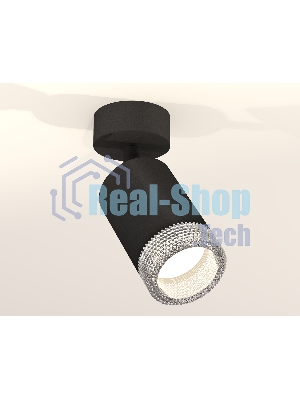 Светильник Ambrella Light XM6313001 SBK/CL черный песок/прозрачный MR16 GU5.3 (A2210, C6313, N6150)
