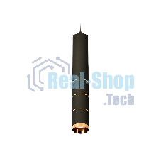 Светильник Ambrella Light XP6302050 SBK/PYG черный песок/золото желтое полированное MR16 GU5.3