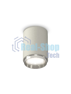 Светильник Ambrella Light XS6314022 SGR/PSL серый песок/серебро полированное MR16 GU5.3 (C6314, N6122)