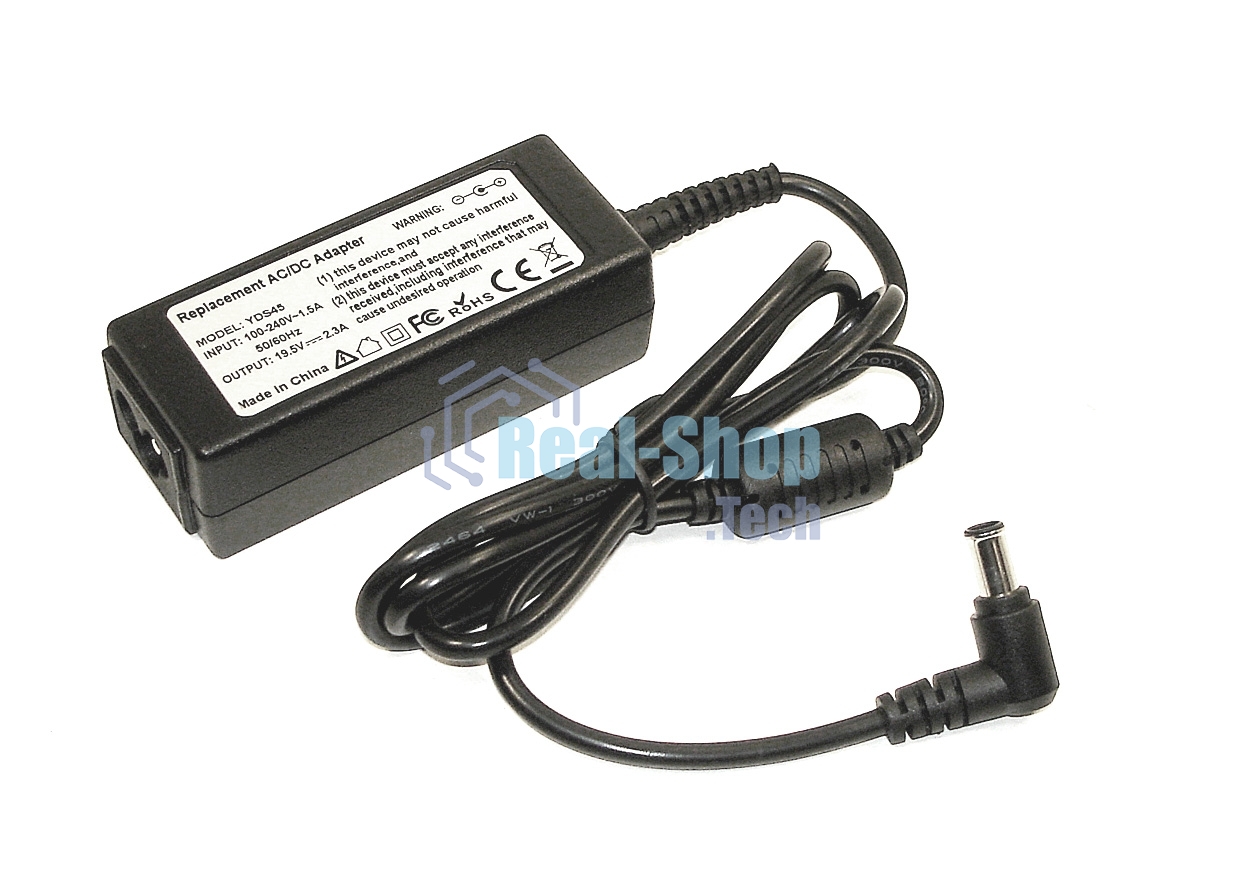 Блок питания для монитора и телевизора LCD 19.5V 2.3A (6.5x4.4мм) pin OEM