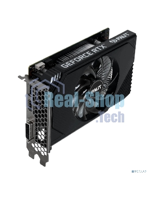 Видеокарта Palit RTX 3050 STORMX OC 6Gb NVIDIA GeForce RTX 3050 6Gb PCI-E 4.0 96bit GDDR6 1042/14000 DVIx1 HDMIx1 DPx1 HDCP Ret