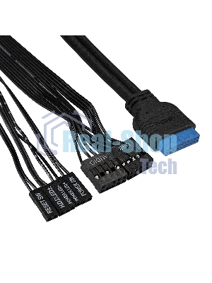 Компьютерный корпус Miditower ExeGate XP-333U-UNS450 (ATX, БП UNS450 с вент. 12см, 1хUSB/2хUSB 3.0, аудио, черный)