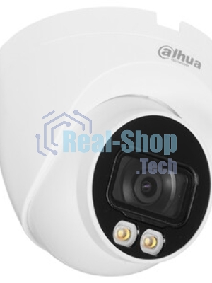 Видеокамера IP Dahua DH-IPC-HDW2439TP-AS-LED-0360B 3.6-3.6мм цветная корп.:белый