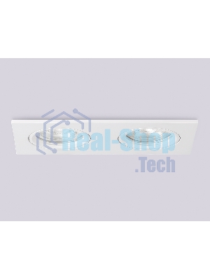 Светильник встраиваемый TN102460/2 WH белый GU5.3 160*81*28