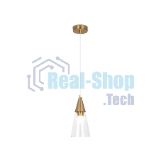 Светильник Ambrella light TR3666 BS/CL латунь/прозрачный E14 max 40W D120*1000