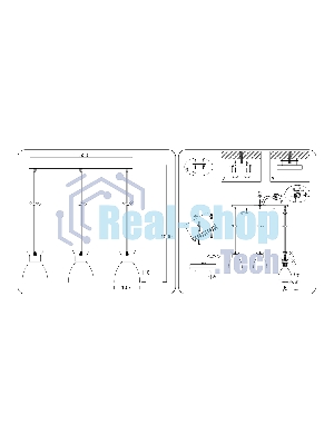Светильник Ambrella light TR8466/3 WH/FGD белый/золото E27/3 max 60W 550*135*1000